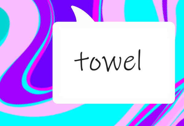 towel