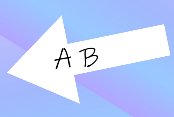 A B